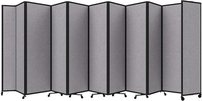 Versare Room Divider 360 Portable Wall Partition | Folding Panels | Large by VERSARE