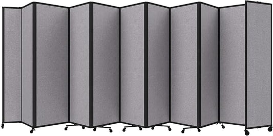 Versare Room Divider 360 Portable Wall Partition | Folding Panels | Large by VERSARE