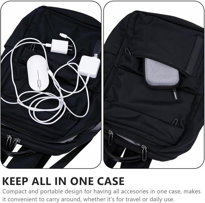Ginsco Hard Shell Protection Case Electronic Accessories Organizer Pouch - Image 3