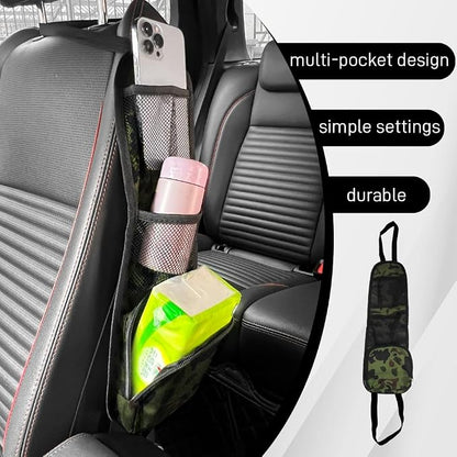 Car Seat Side Organizer, Seat Side Storage Pocket, Car Multi-Pockets Backseat - Image 6