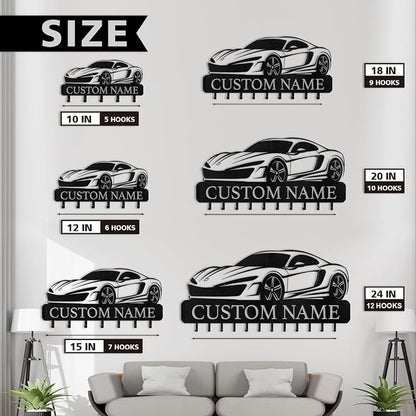Personalized Key Holder Wall Mount - Image 6