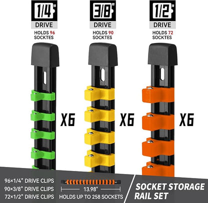 Socket Organizer Drive ABS Tools - Image 2