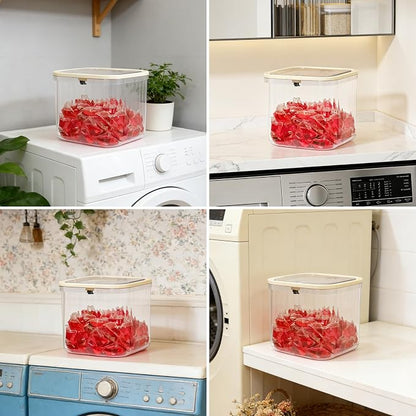 Gute Laundry Pod Holder with Pop-Up Lid — 2L Storage Container - Image 6