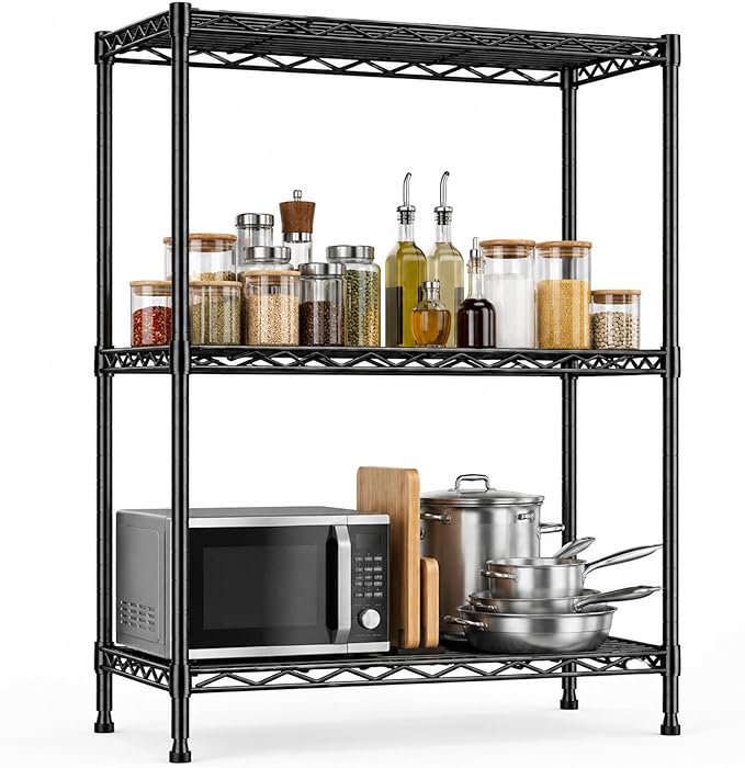 GRANNY SAYS 3-Tier Narrow Storage Shelves by GRANNYSAYS