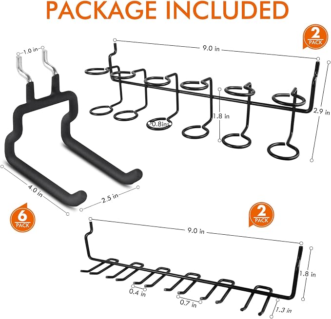 LIGHT DUST Utility Heavy Duty Pegboard Hooks - Image 3