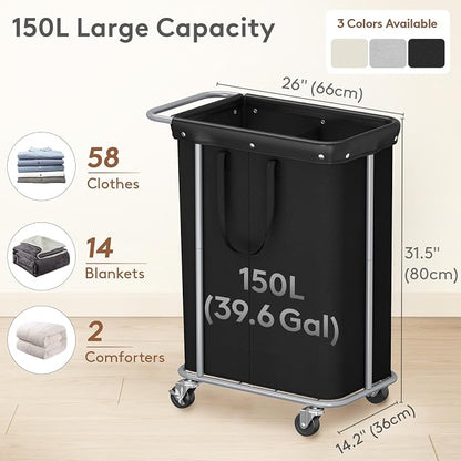 Lifewit 150L Large Laundry Basket - Image 2