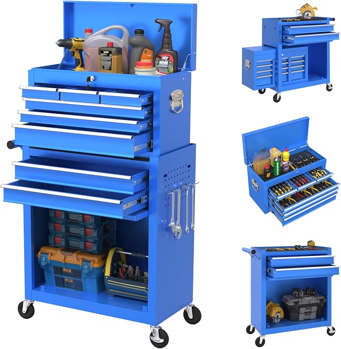 8-Drawer Heavy Duty Tool Chest by Unknown