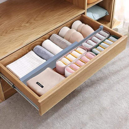 ANTOWIN Bamboo Drawer Dividers Organizers, Expandable Drawer Separators Splitter - Image 7