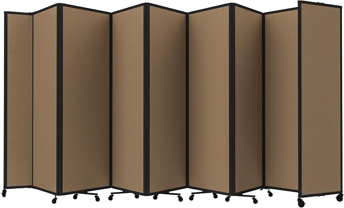 Versare Room Divider 360 Portable Wall Partition | Folding Panels | Large by VERSARE