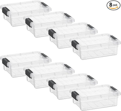 Superio Clear Storage Boxes by Superio