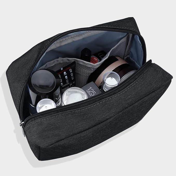E-Tree Makeup Bag, Big Travel Make up Pouch, Zipper Large Cosmetic Brush Skin - Image 6