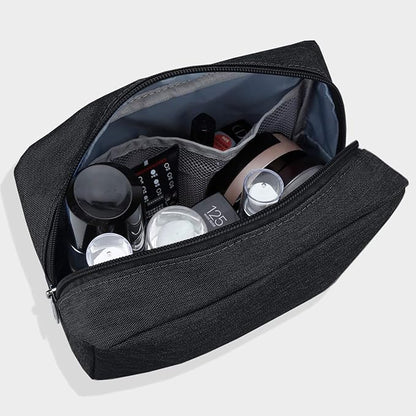 E-Tree Makeup Bag, Big Travel Make up Pouch, Zipper Large Cosmetic Brush Skin - Image 6