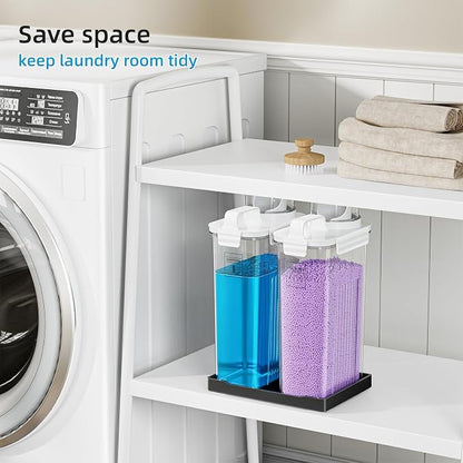 Laundry Detergent Dispenser for Laundry Room, 94oz Fabric Softener Dispenser - Image 6
