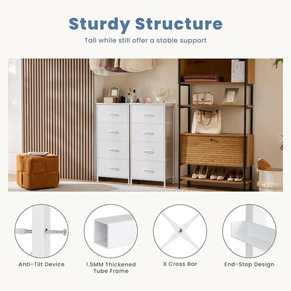 DUMOS Nightstand Bedside Table - Image 7