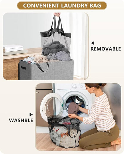 SOLEDI Double Laundry Hamper - Image 5