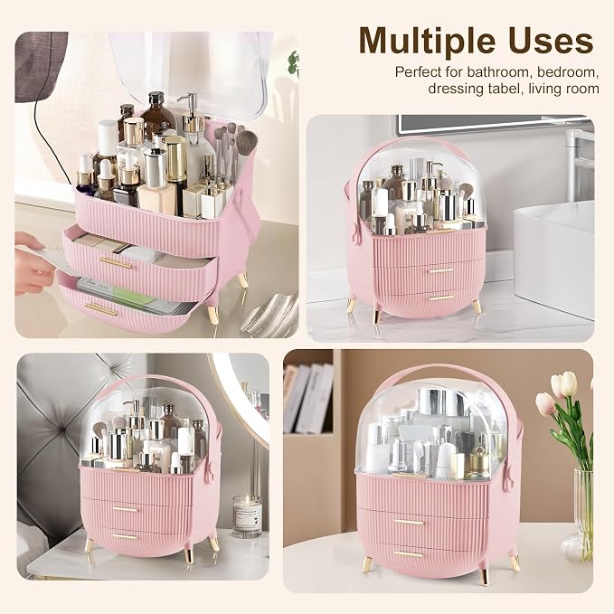 YGJT Make up Organizers and Storage, Makeup Organizer - Image 5