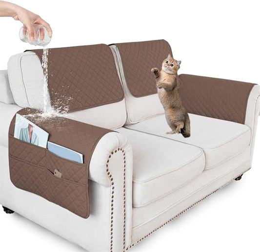 Waterproof Sofa Armrest Cover Headrest Cover by ZGDDPZA