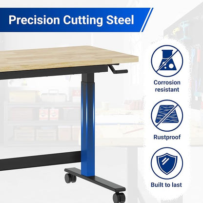 FLEXIMOUNTS 47.2" x 23.6" Adjustable Height Workbench - Image 7