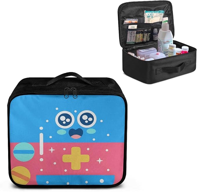 Family Medicine Storage Bag Pill Bottle Organizer - Image 5