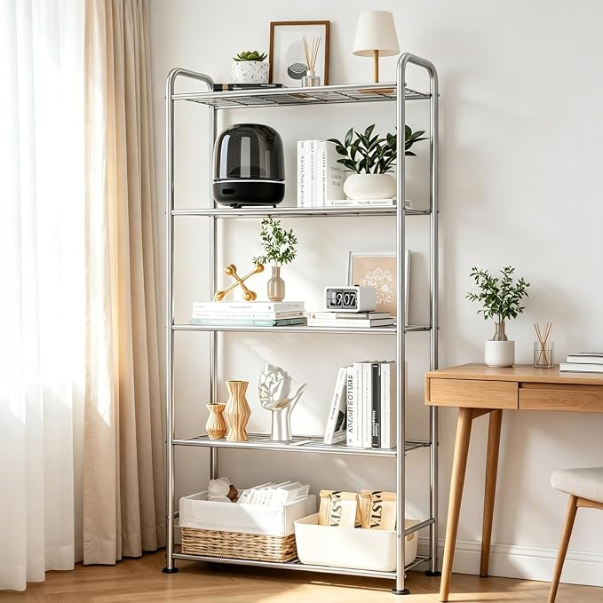 VTRIN Storage Shelves, 5 Tier Garage Shelving - Image 8