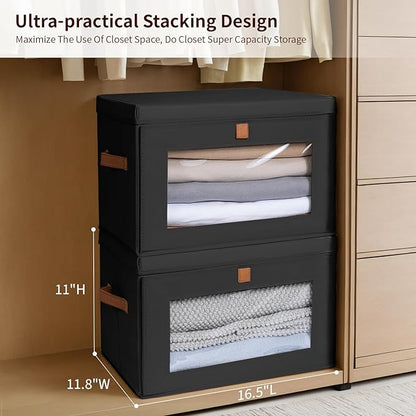 Homsorout Collapsible Storage Bins - Image 3
