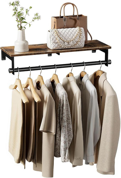 Luxspire Clothes Rack 28.7inch, Wall Mounted Garment Racks by Luxspire