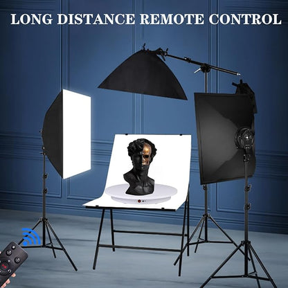 JAYEGT Motorized Rotating Display Stand, 350Lbs Load，360 Degree Electric - Image 6