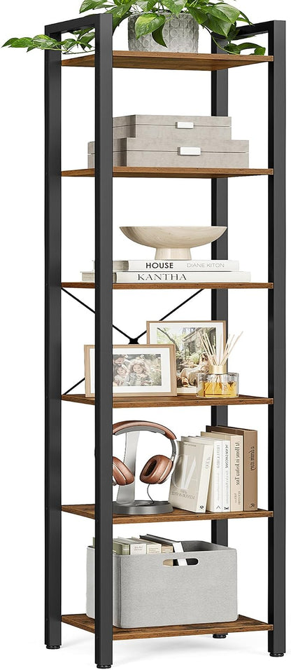 VASAGLE 6-Tier Bookshelf, Bookcase by Unknown