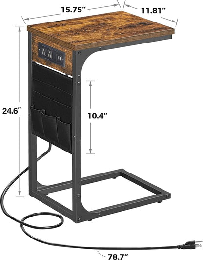 TUTOTAK C Shaped End Table - Image 3