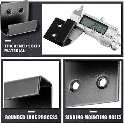 Luomorgo Tile Display Wall Hanger, Medium Size, Wall Mount Brackets Hook - Image 2