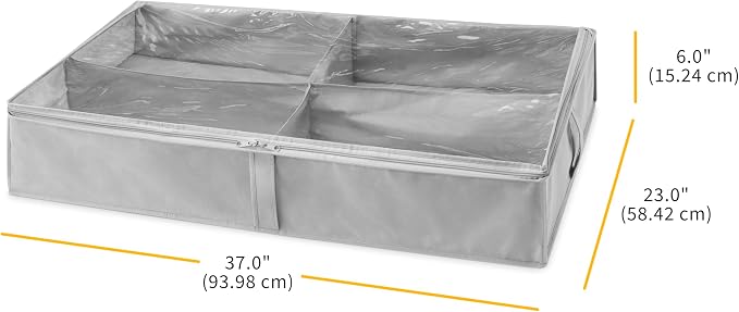 Whitmor 4 Section Underbed Boot Bag - Image 5
