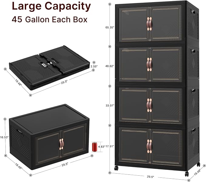 UAMFURI Stackable Storage Bins - Image 7