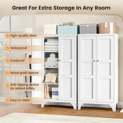 Yizosh Metal Storage Cabinet - Image 8