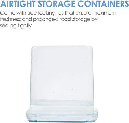 Vtopmart Food Storage Containers 2.5L / 84.5oz, 4 Pieces BPA Free Plastic - Image 4