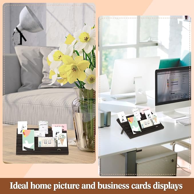 124 Pcs Wood earring card display wooden earring display stand 4 Set Jewelry - Image 5