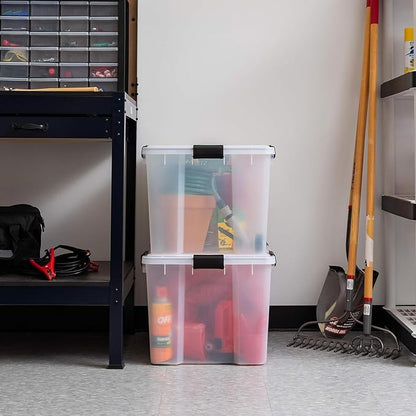 IRIS USA WeatherPro 74 Qt Storage Bins - Image 8