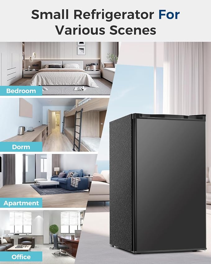 Mini Fridge with Freezer - Image 6
