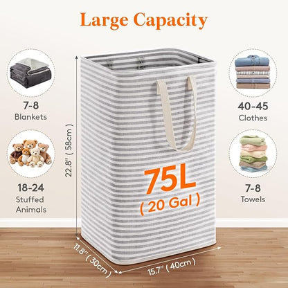 Lifewit 2 Packs Freestanding Clothes Hamper - Image 2