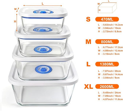 Vacuum Seal Borosilicate Glass Containers - Image 4
