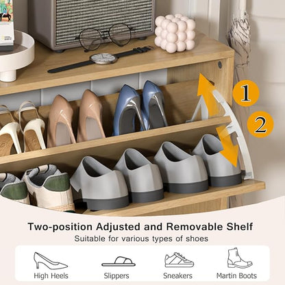 Fsbecl Shoe Storage Cabinet for Entryway - Image 5