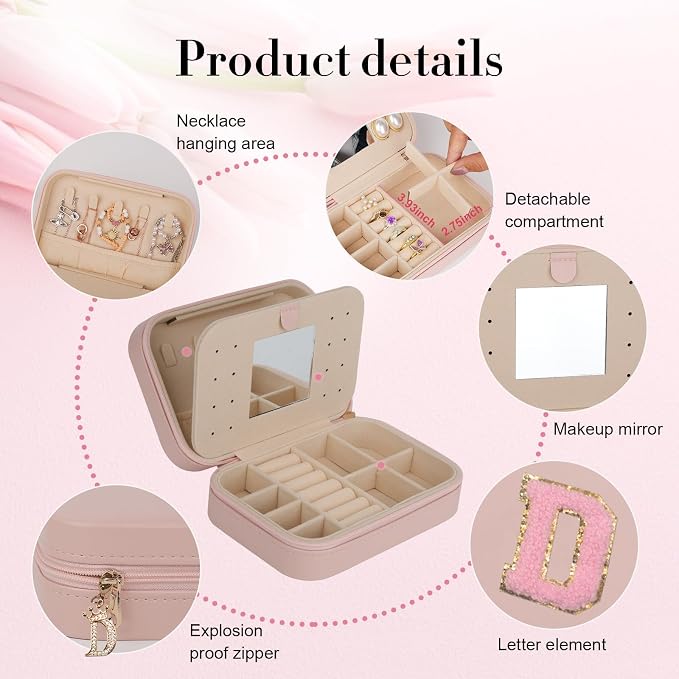 TopPerfekt Travel Jewelry Case, Jewelry Box - Image 3