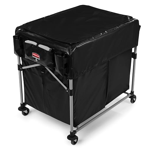 Rubbermaid Commercial Products Collapsible X Cart, Steel Industrial - Image 5