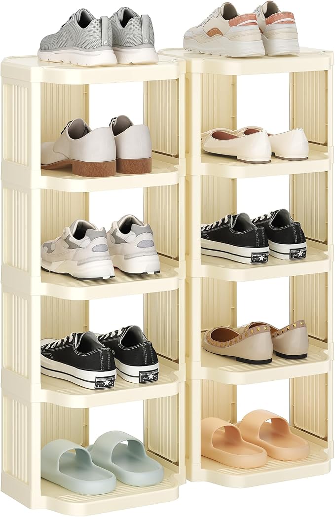 Kitstorack 10 Tiers Stackable Shoe Rack by Kitstorack