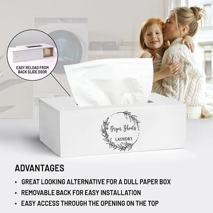 Magnetic Lint Bin and Dryer Sheet Holder Set - Image 3