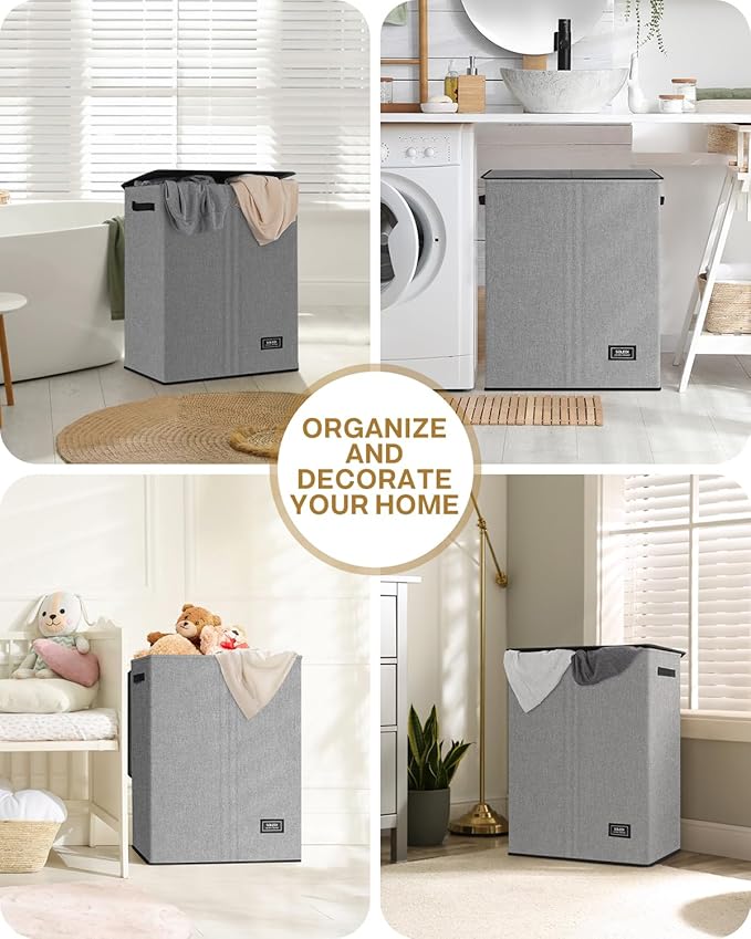SOLEDI Double Laundry Hamper - Image 3