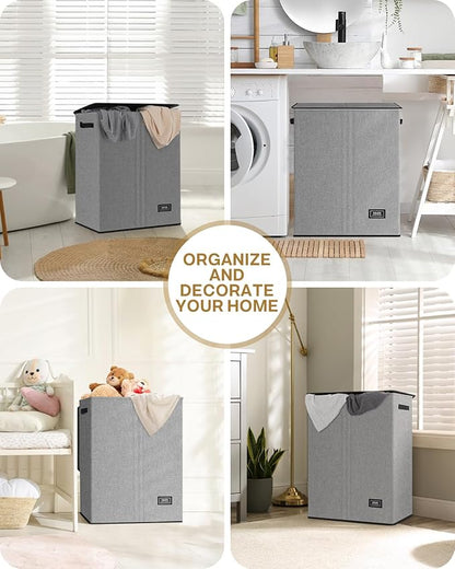 SOLEDI Double Laundry Hamper - Image 3