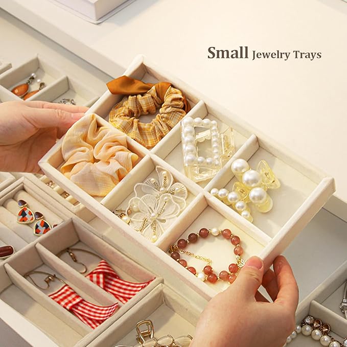 SPAKOWN Jewelry Trays Organizer - Image 6