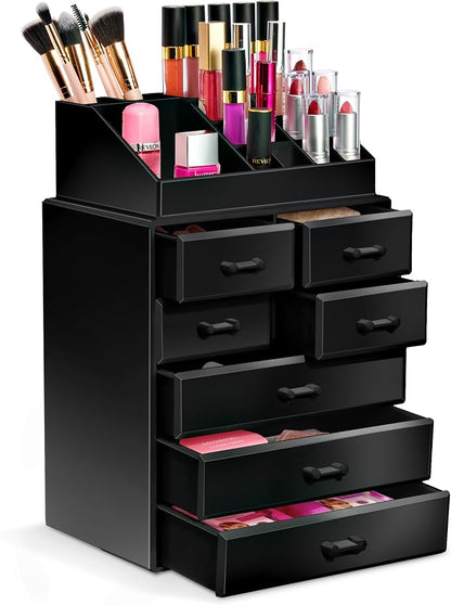 Sorbus Makeup Organizer, Brush Holder and Make Up Storage Drawers by Sorbus