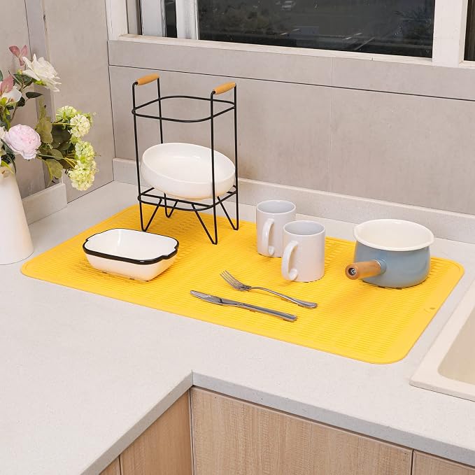 Silicone Dish Drying Mat for Multiple Usage, Easy clean, Eco-friendly, - Image 7