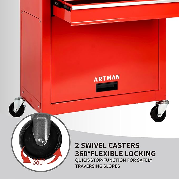 8-Drawer Rolling Tool Chest - Image 7